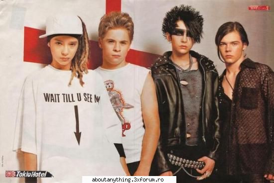aici punetzi pozer cu toti 4:) poze cu tokio hotel